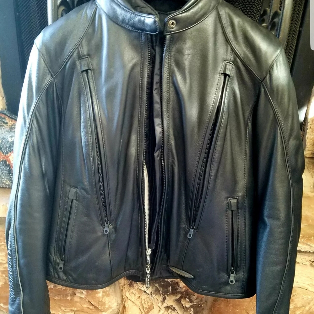 Ladies leather jacket COMPETITION II (98110-97VW)